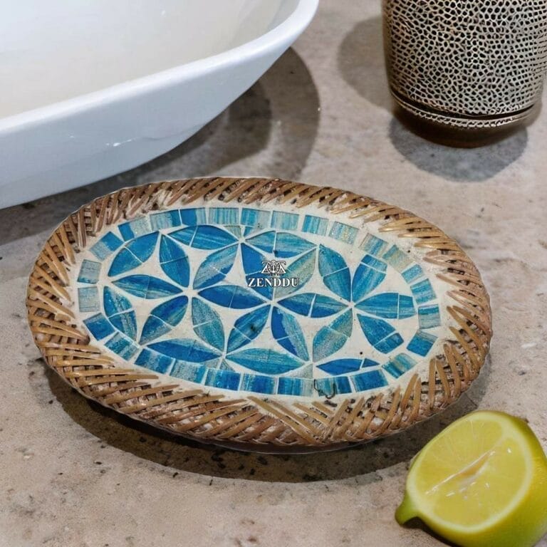 Mosaic Soap Dishes Bathroom Accessories Manufacturers Wholesale Export Trade Suppliers Bali Java Indonesia P101-0209-0046