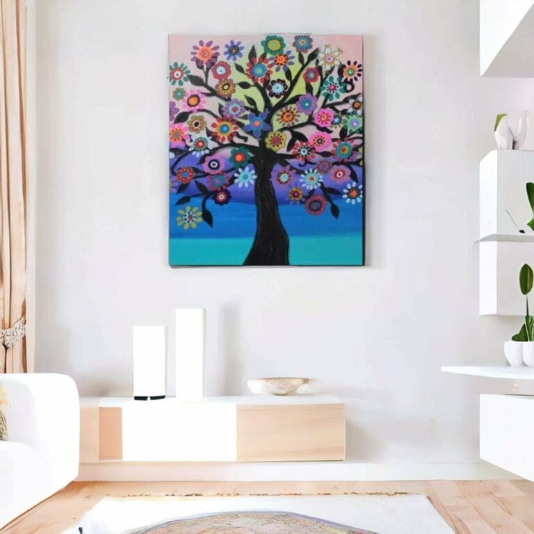 Plant Flower Tree Paintings Interior Decor Fine Art Hotel Manufacturers Wholesale Export Trade Suppliers Bali Java Indonesia 3