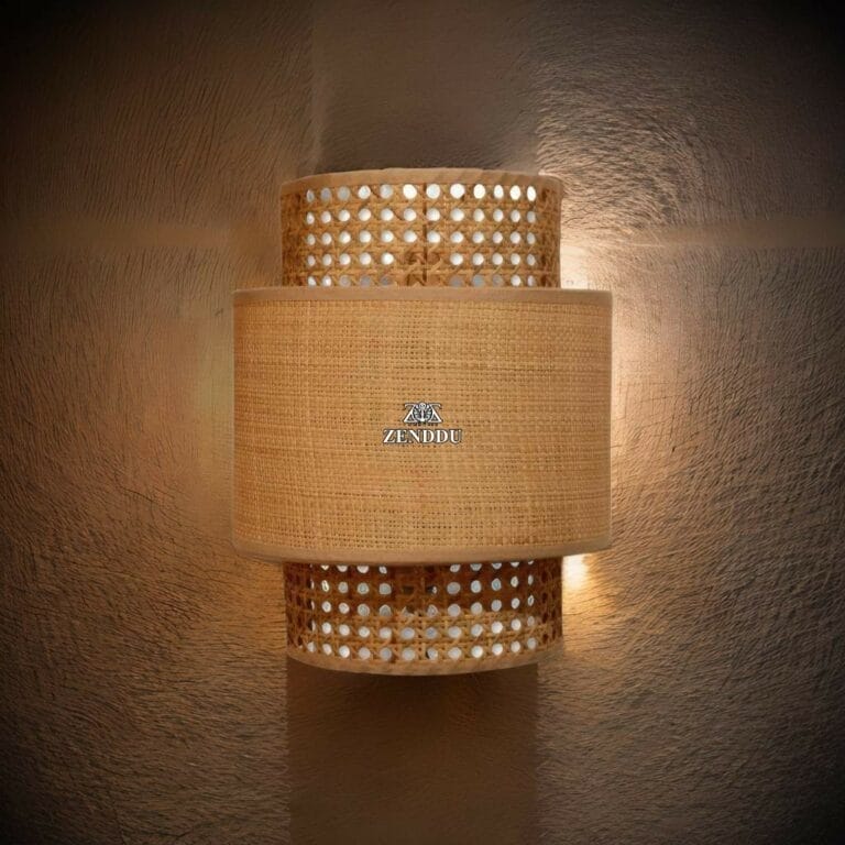 Rattan Wall Lights Lighting Interior Home Decor Manufacturers Wholesale Export Trade Suppliers Bali Java Indonesia