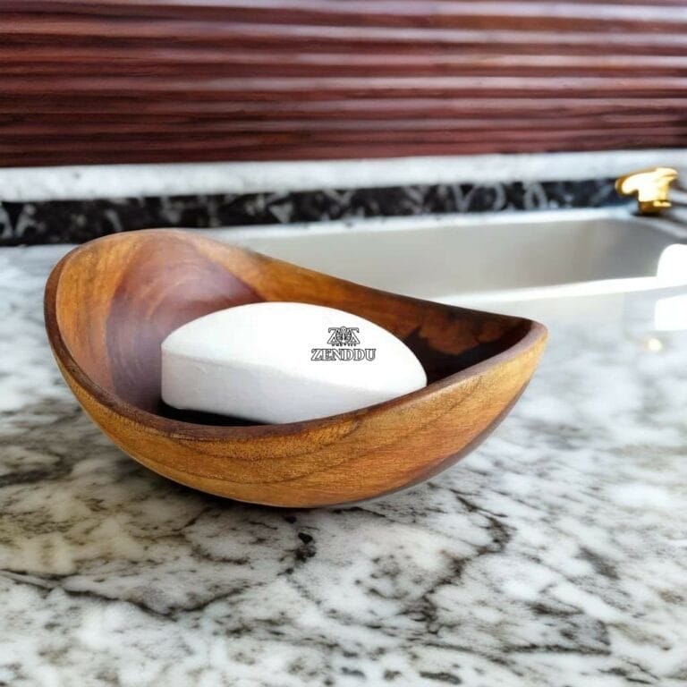 Teak Wood Soap Dishes Bathroom Accessories Manufacturers Wholesale Export Trade Suppliers Bali Java Indonesia P101-0209-0001