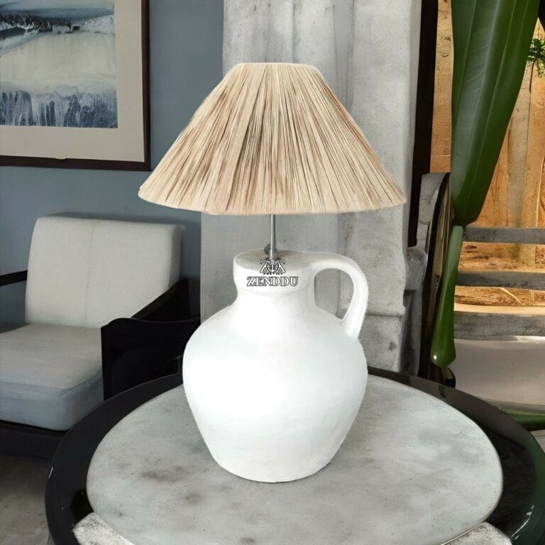 Terracotta Table Lamps Lighting Interior Home Decor Manufacturers Wholesale Export Trade Suppliers Bali Java Indonesia