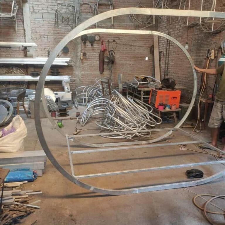 Aluminium Daybed Production