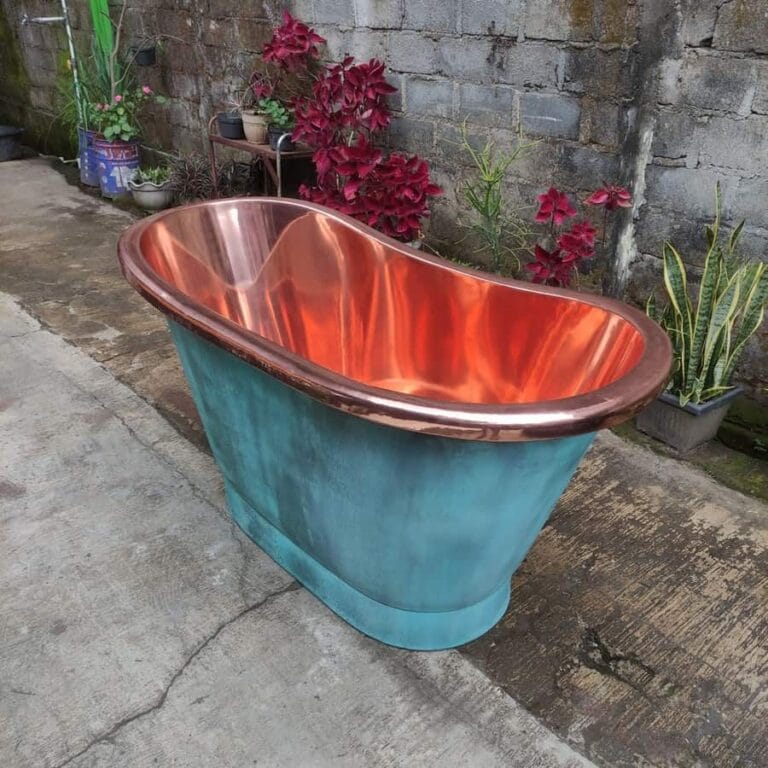 Copper Bathtub Production
