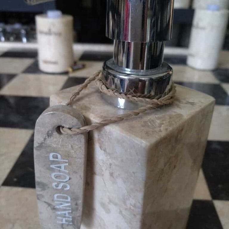 Marble Soap Dispenser Production