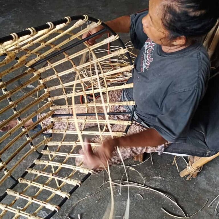 Ratan Weaving Production