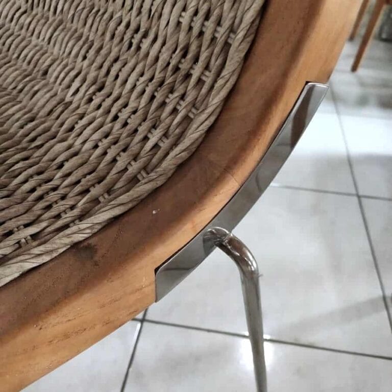 Synthetic Rattan Chair Production