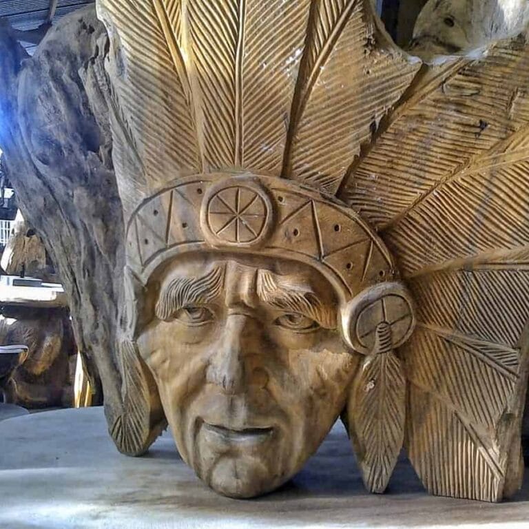 Wood Carving Sculpture Production