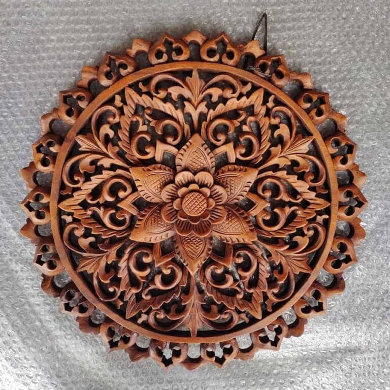 Wood Carving Wall Art Production