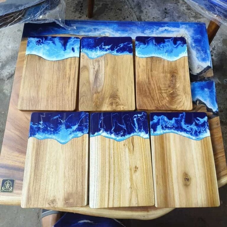 Wood Resin Cheesebaord Production