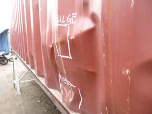 Container dent