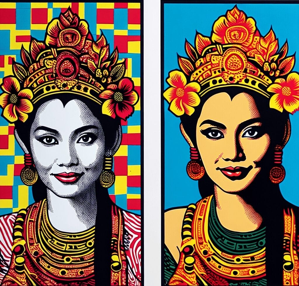 Andy Warhol Ai Art of Bali (4)