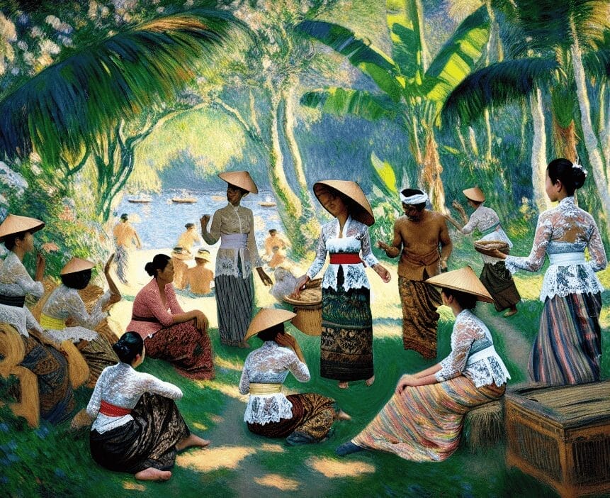 Edouard Manet Ai Art of Bali (1)