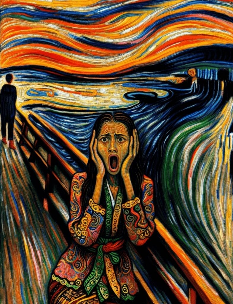 バリ島アーティスト絵画 バリ島のAIアート：偉大な芸術の巨匠たちからインスピレーション