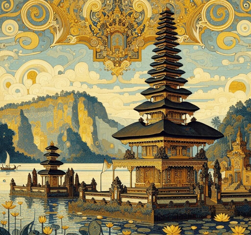 Gustav Klimt Ai Art of Bali (3)