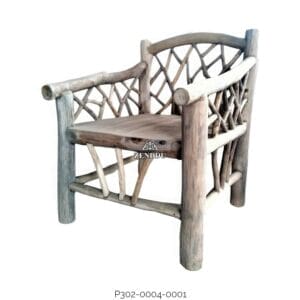 Teak Outdoor Arm Chair P302 0004 0001