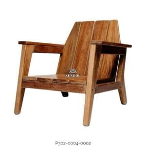 Teak Outdoor Arm Chair P302 0004 0002