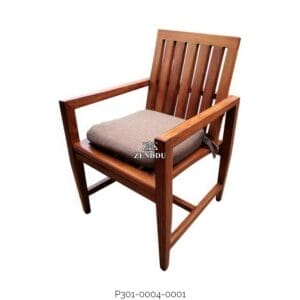 Teak Outdoor Dining Chair P301 0004 0001