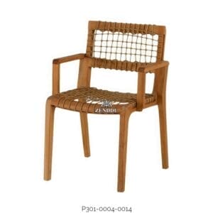 Teak Outdoor Dining Chair P301 0004 0014