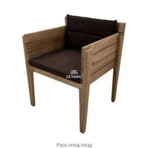 Teak Outdoor Dining Chair P301 0004 0034