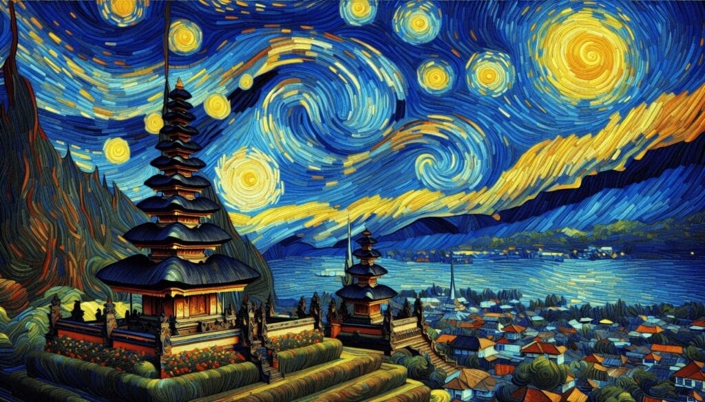 Vincent Van Gogh Ai Art of Bali (7)
