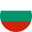Flag of Bulgaria Flat Round 64x64