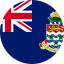 Flag of Cayman Islands Flat Round 64x64