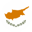 Flag of Cyprus Flat Round 64x64