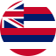 Flag of Hawaii Flat Round 64x64