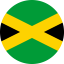 Flag of Jamaica Flat Round 64x64