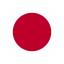 Flag of Japan Flat Round 64×64 Flag of Japan Flat Round 64x64