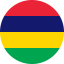 Flag of Mauritius Flat Round 64x64
