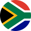 Flag of South Africa Flat Round 64x64