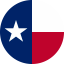 Flag of Texas Flat Round 64x64