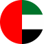 Flag of United Arab Emirates Flat Round 64×64 Flag of United Arab Emirates Flat Round 64x64